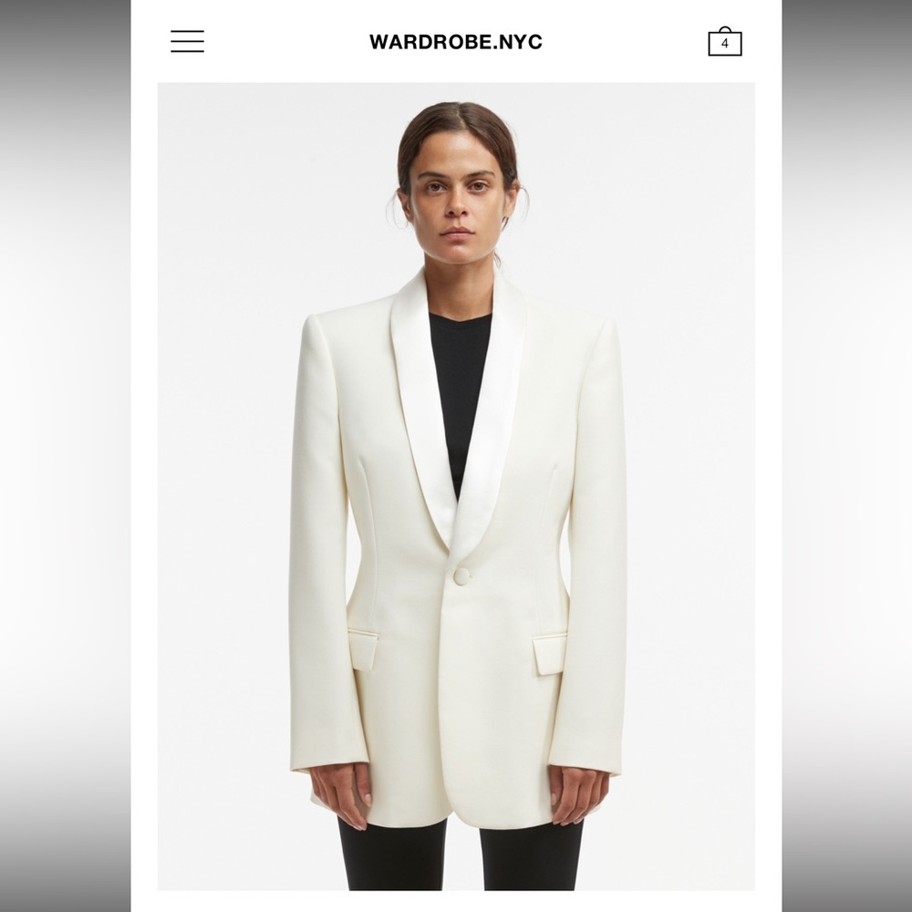 WARDROBE.NYC TUXEDO BLAZER | Size XS | NWT